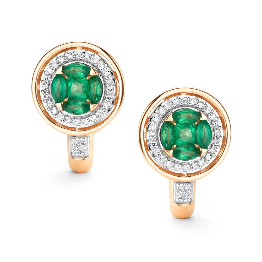 Серьги из золота 26143-101