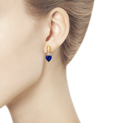 Серьги из золота 6022110