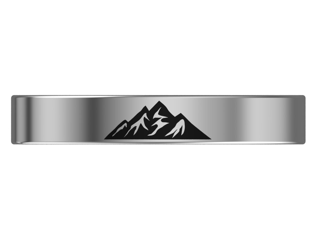 Кольцо из родированого серебра 925 пробы 0101605-00875