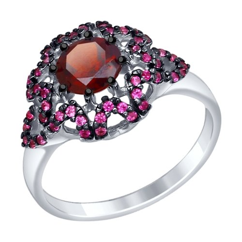 Кольцо из серебра 92011351
