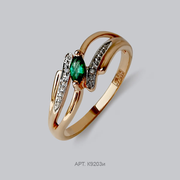Кольцо из золота К9203и