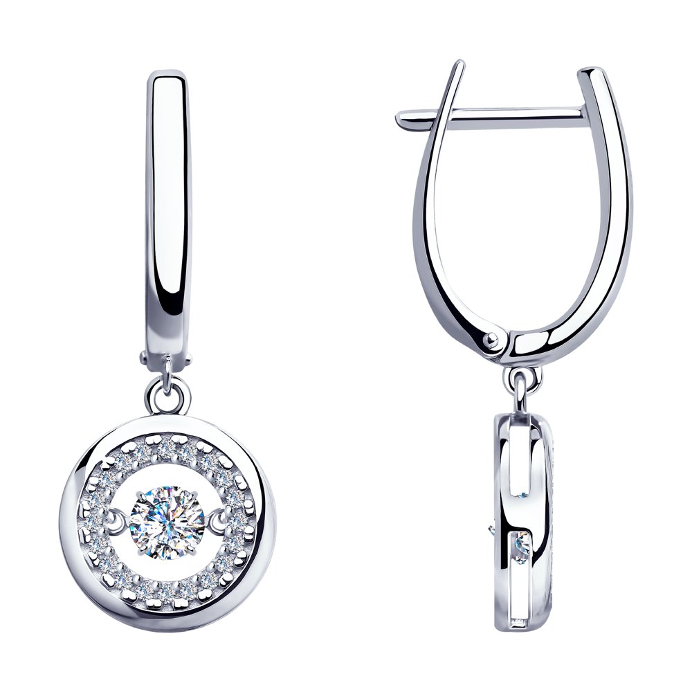 Серьги из серебра 89020115
