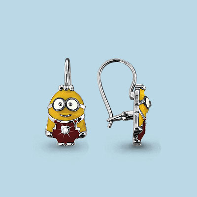 Серьги из серебра 45122А