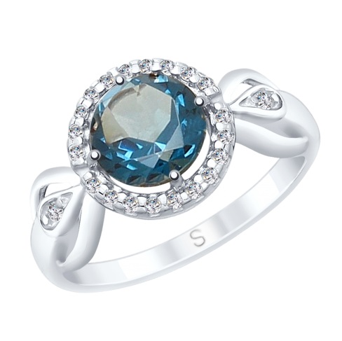 Кольцо из серебра 92011674
