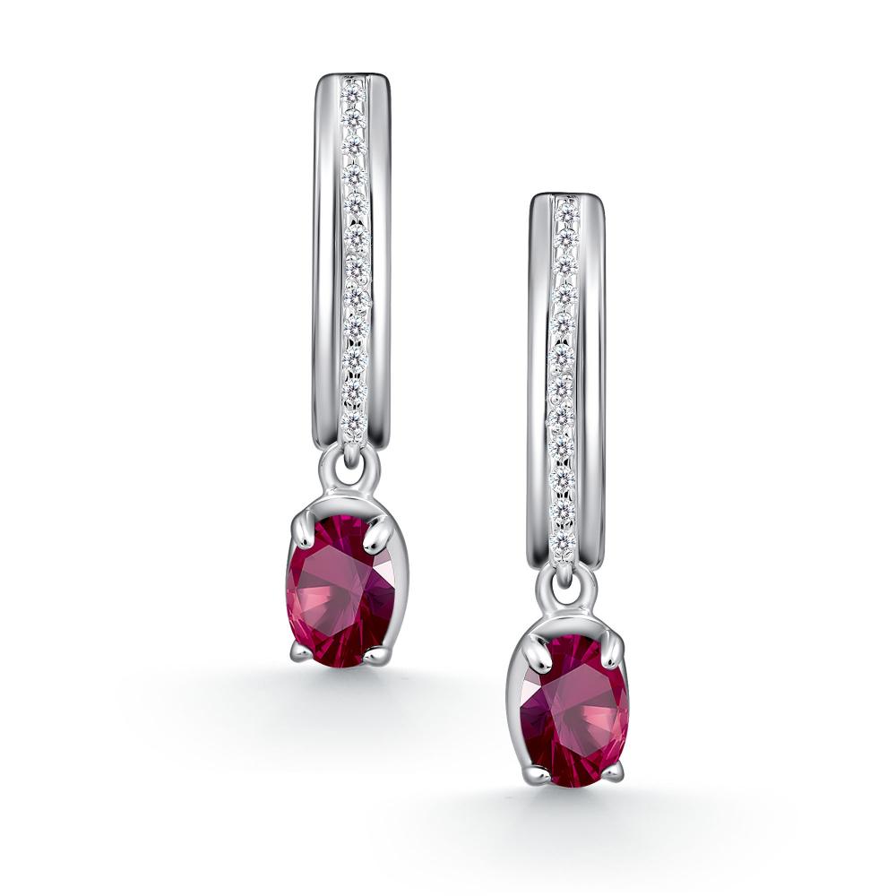 Серьги из серебра 02-4592/000Р-00