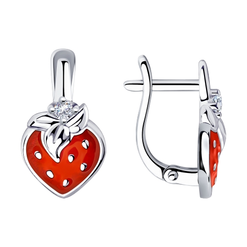 Серьги из серебра 94023703