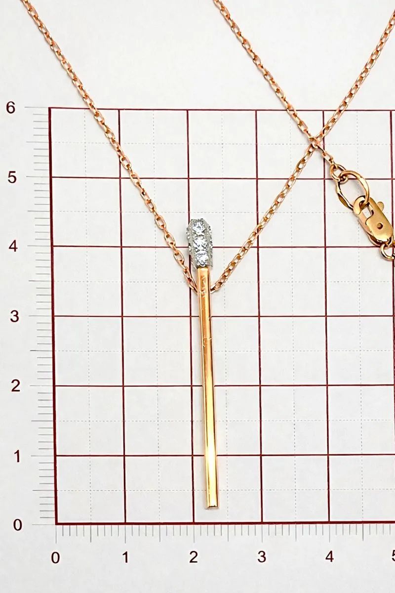 Колье из золота 585 пробы 1407-414767К-2