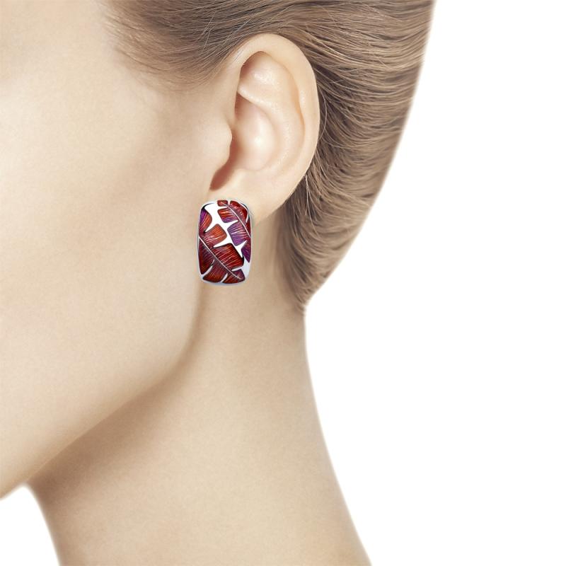 Серьги из серебра 94023317