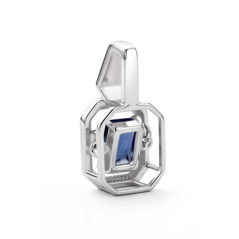 Подвеска из серебра 03-4220/0ГТС-00