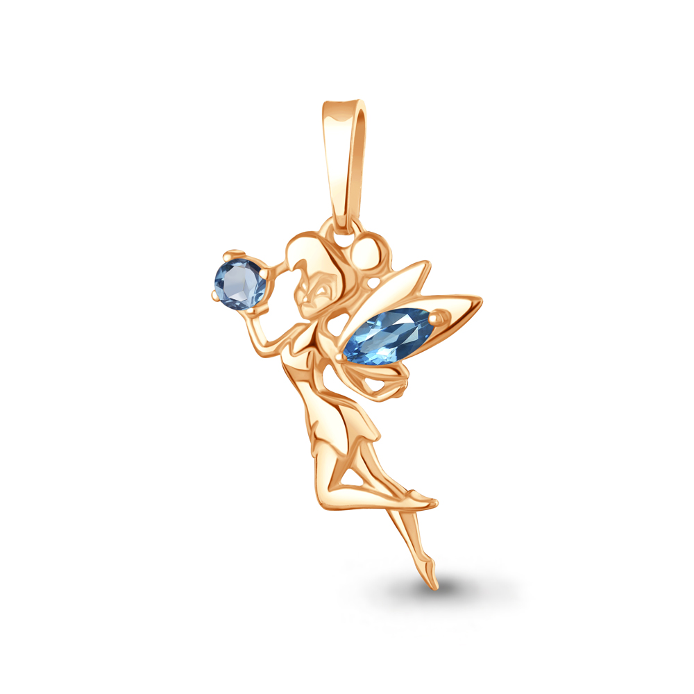 Подвеска из позолоченого серебра 925 пробы 2543905