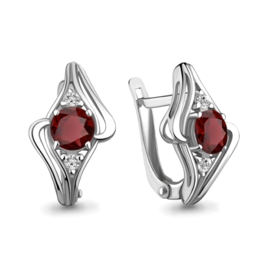 Серьги из серебра 4737603А