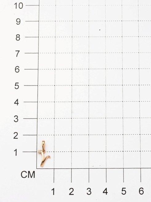 Подвеска из красного золота 585 пробы 34218-100 с бриллиантом