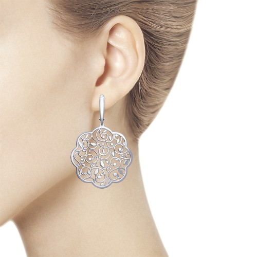 Серьги из серебра 94022784