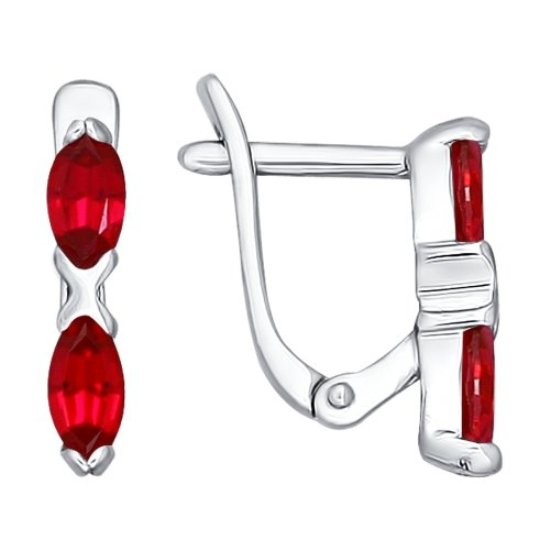 Серьги из серебра 94021431