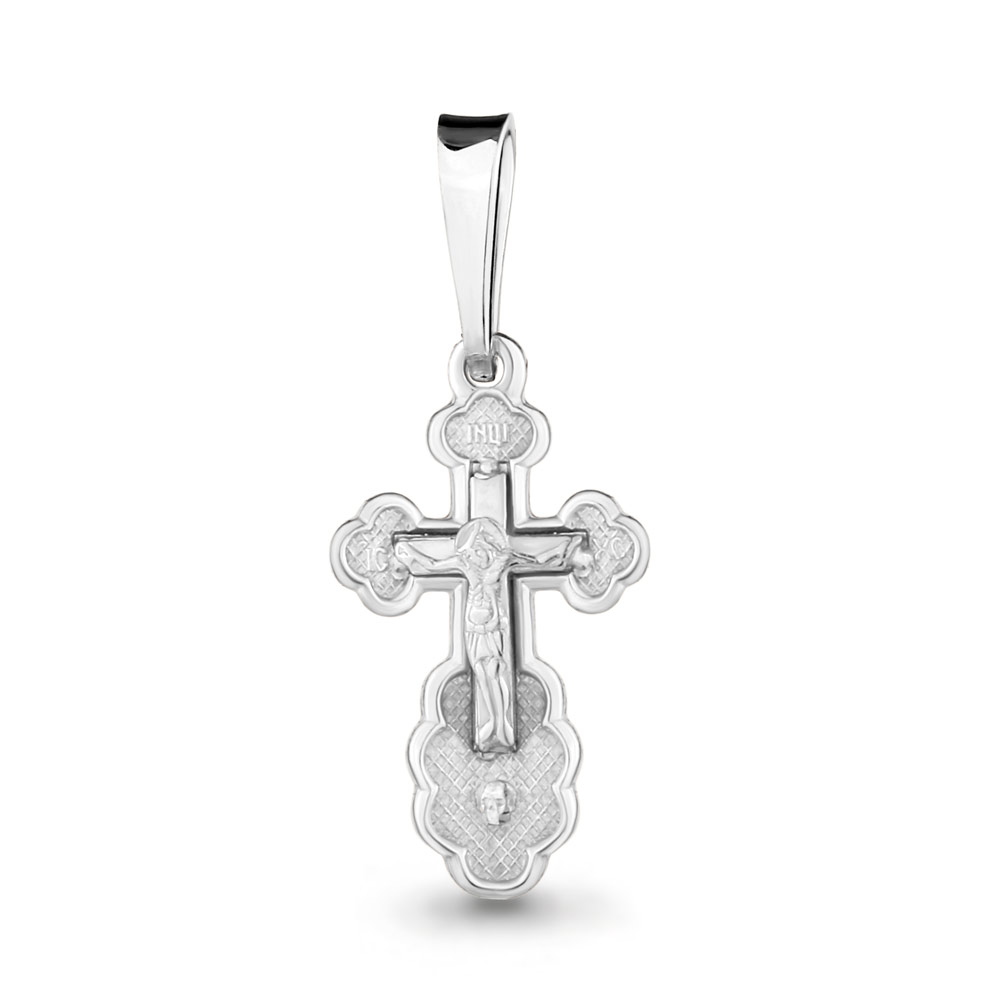Крест из серебра 10047