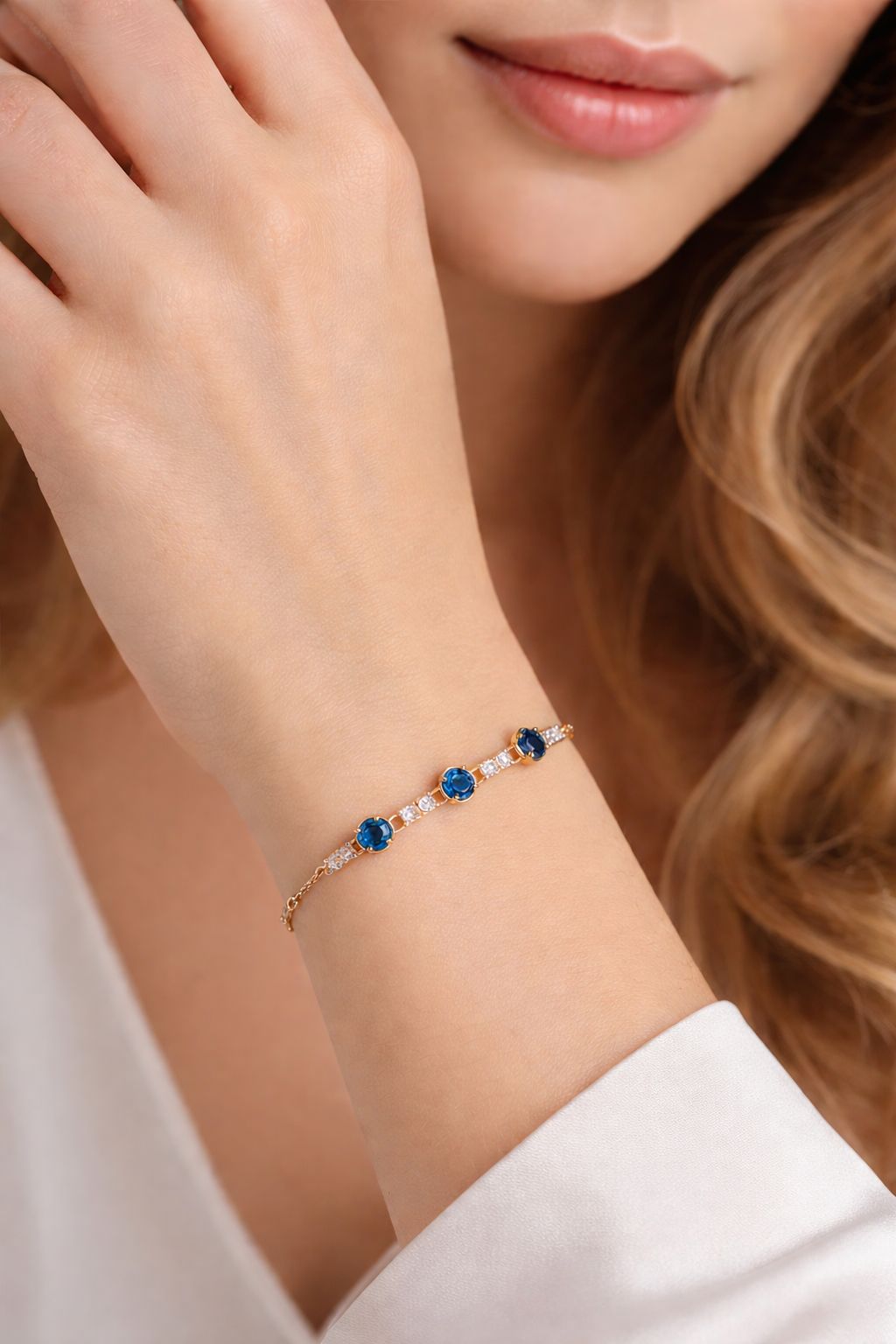 Браслет из красного золота 585 пробы 7461008А