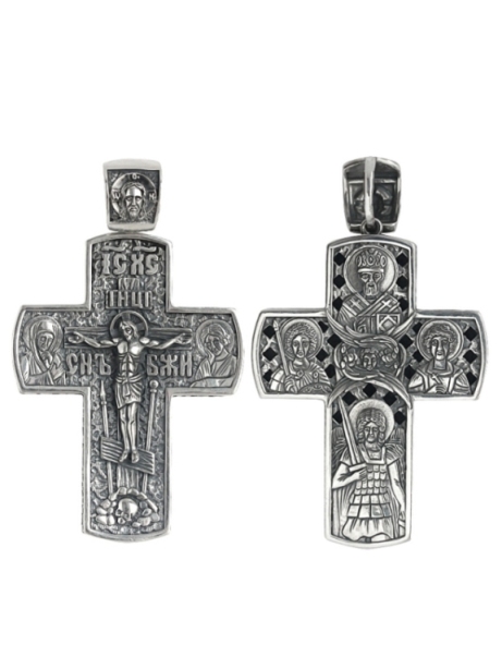 Крест из серебра ПК-010б