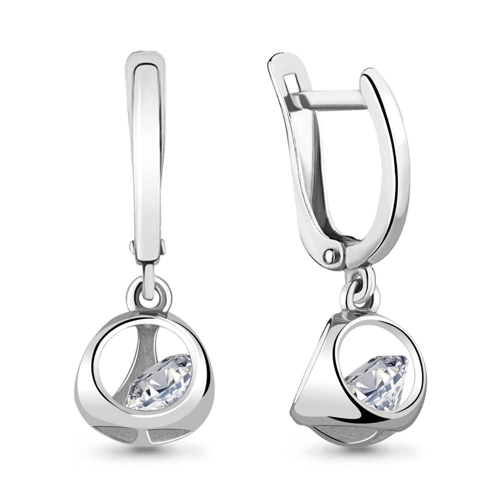 Серьги из серебра 48526А