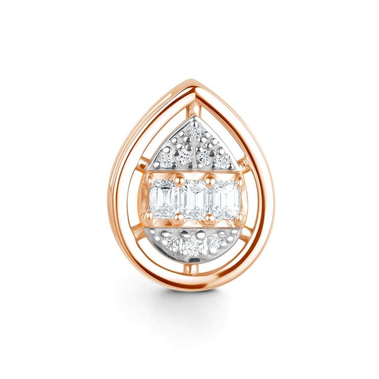 Подвеска из золота 585 пробы 36000-100 с бриллиантами