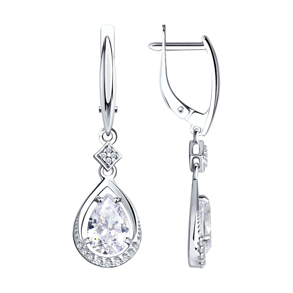 Серьги из серебра 94022342