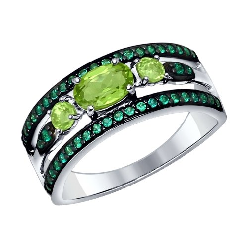 Кольцо из серебра 92011257