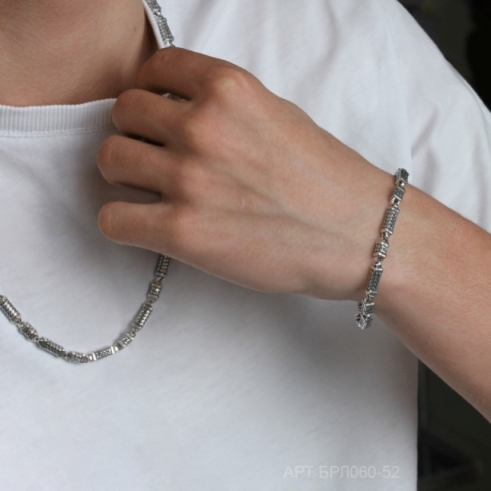 Браслет из серебра БРЛ060-52