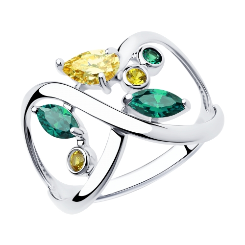 Кольцо из серебра 94013033