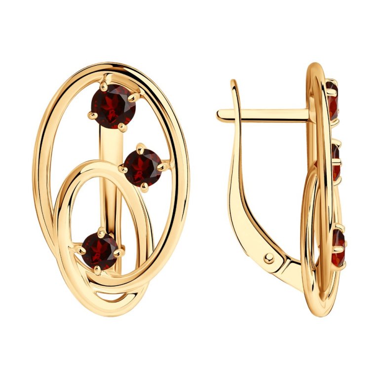 Серьги из серебра 92022264