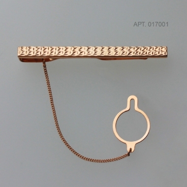 Зажим из красного золота 585 пробы 017001