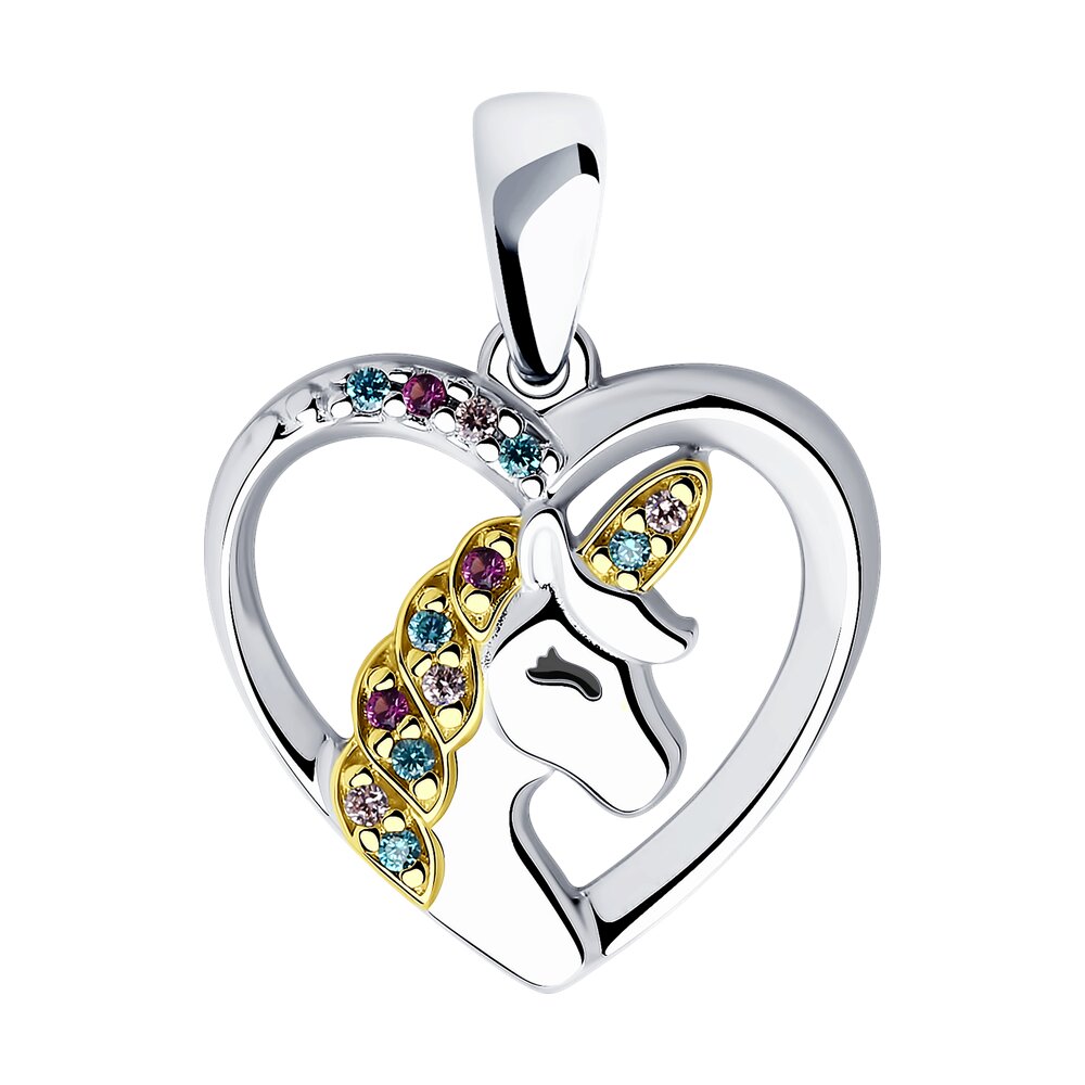 Подвеска из серебра 94032836