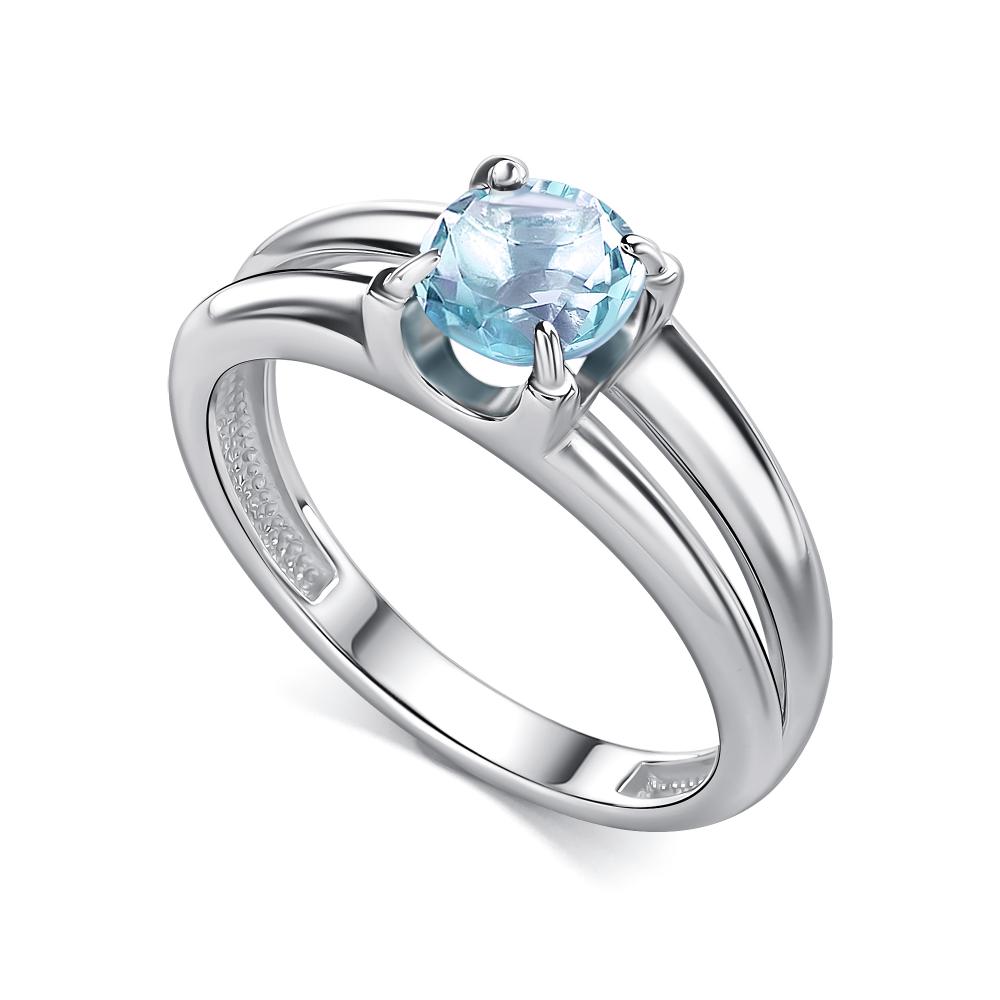 Кольцо из родированого серебра 925 пробы 01-5154/00ТБ-00