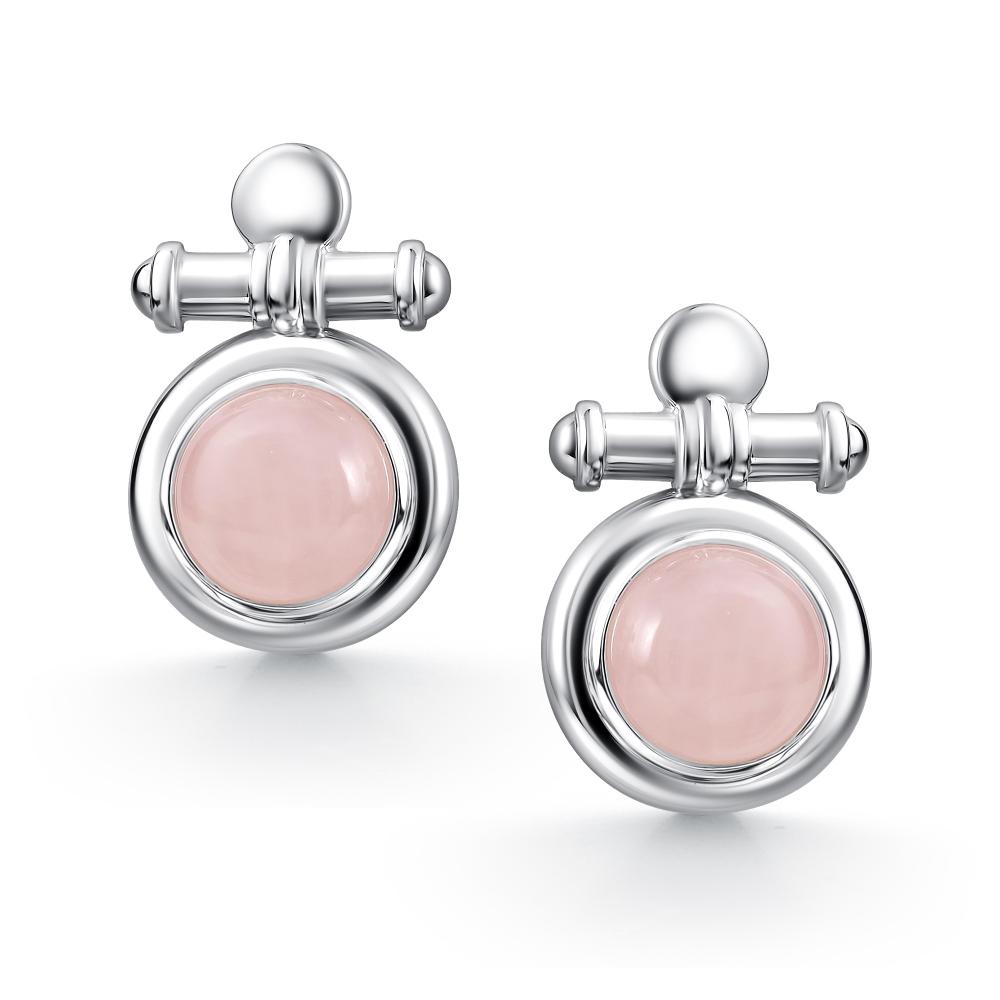 Серьги из серебра 02-4412/00РК-00