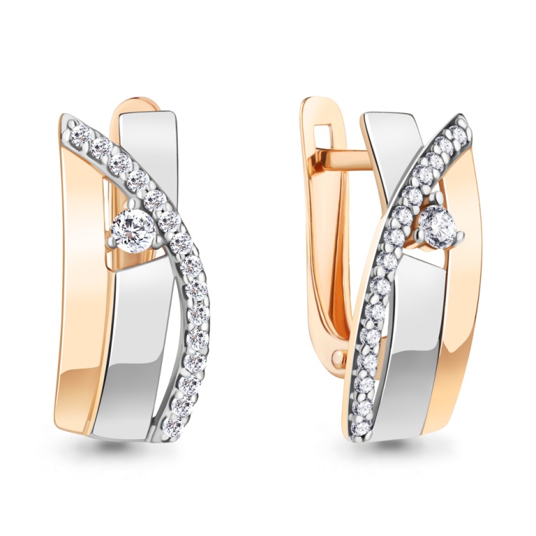 Серьги из золота 45317А