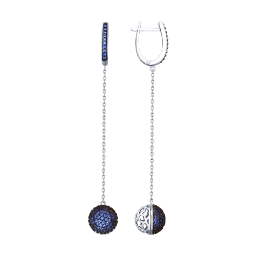 Серьги из серебра 94022671