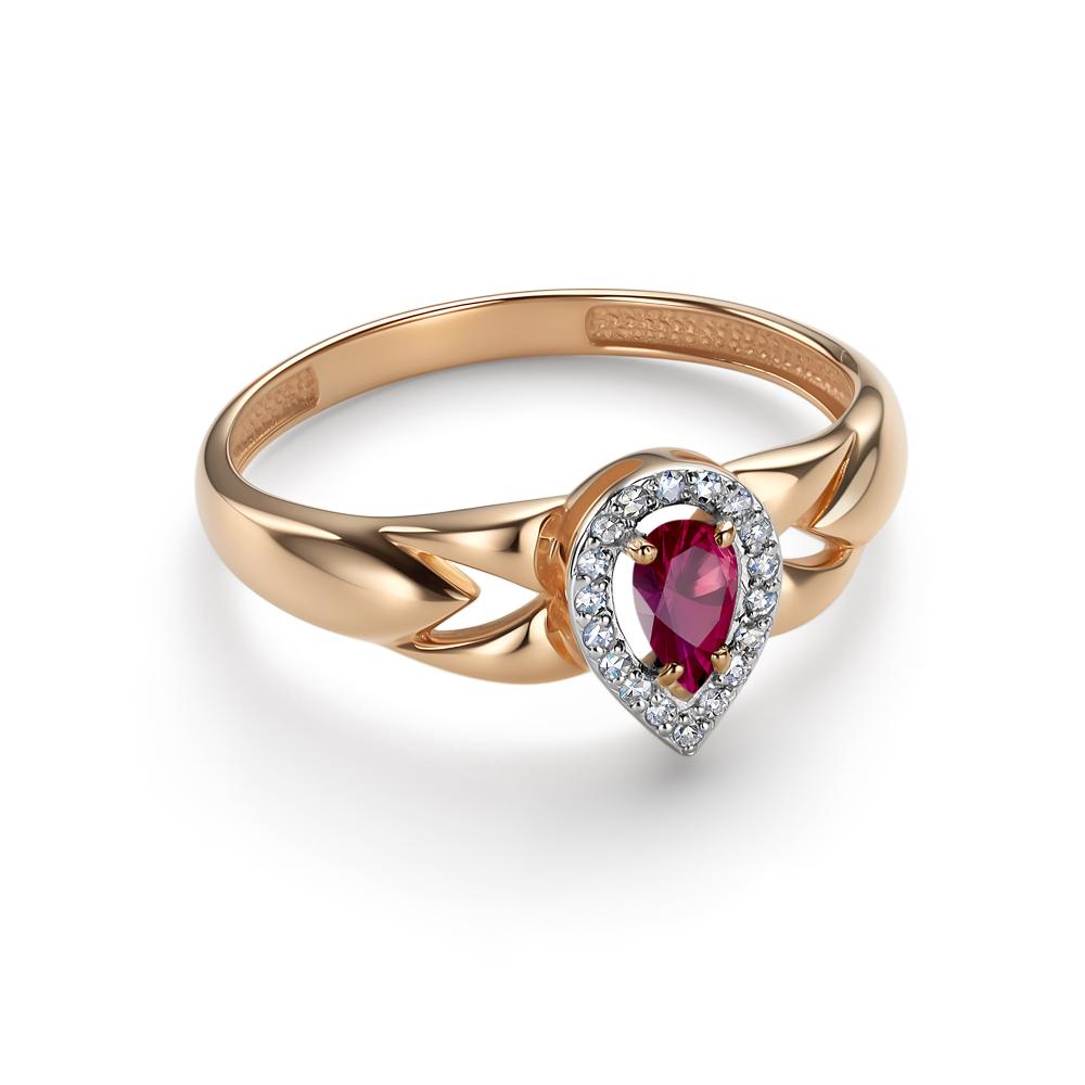 Кольцо из золота 16434-103