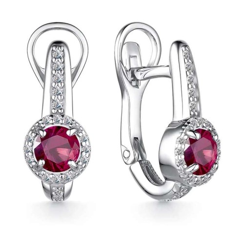 Серьги из серебра 02-2209/000Р-00