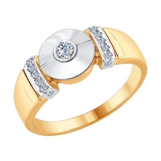 Кольцо из золота 1011647