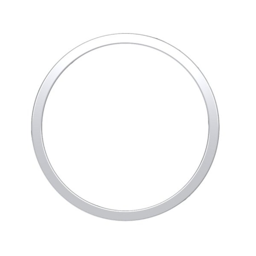 Кольцо из родированого серебра 925 пробы 1100577-00775