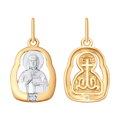 Икона из золота 035489