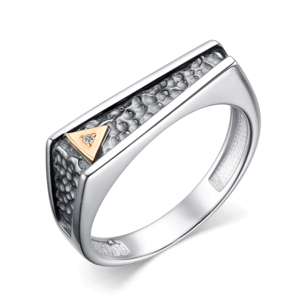 Кольцо из серебра 01-4126/000Б-17