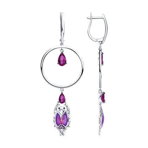 Серьги из серебра 94023687