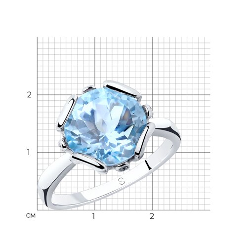 Кольцо из серебра 92011761
