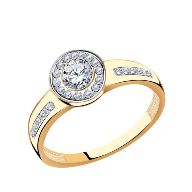 Кольцо из белого золота 585 пробы кл3694-62