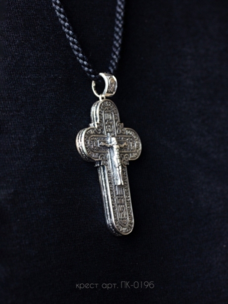 Крест из серебра ПК-019б