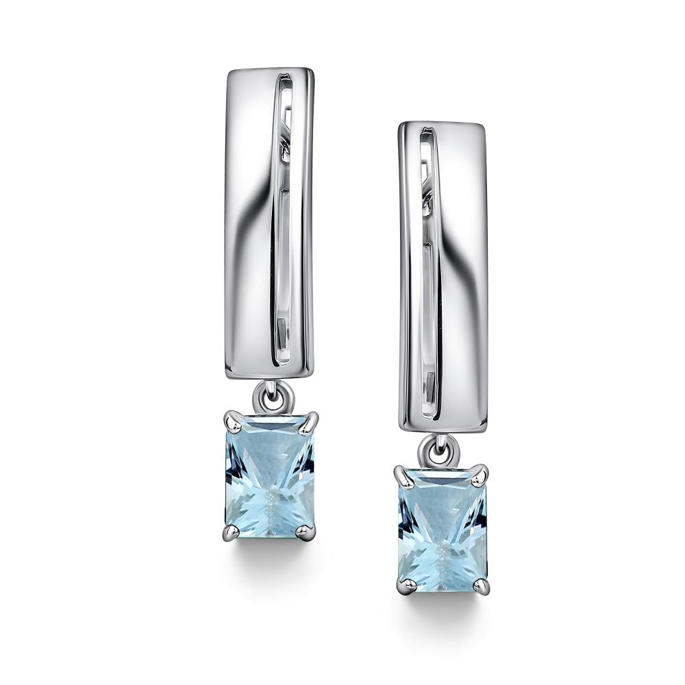 Серьги из серебра 02-4436/00ТБ-00