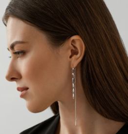 Серьги из серебра НС22-388-3