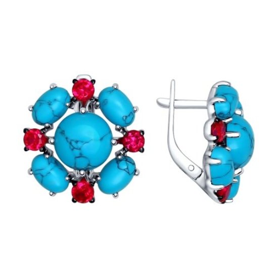 Серьги из серебра 83020020