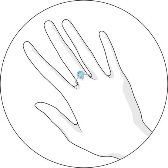 Кольцо из серебра 92011000
