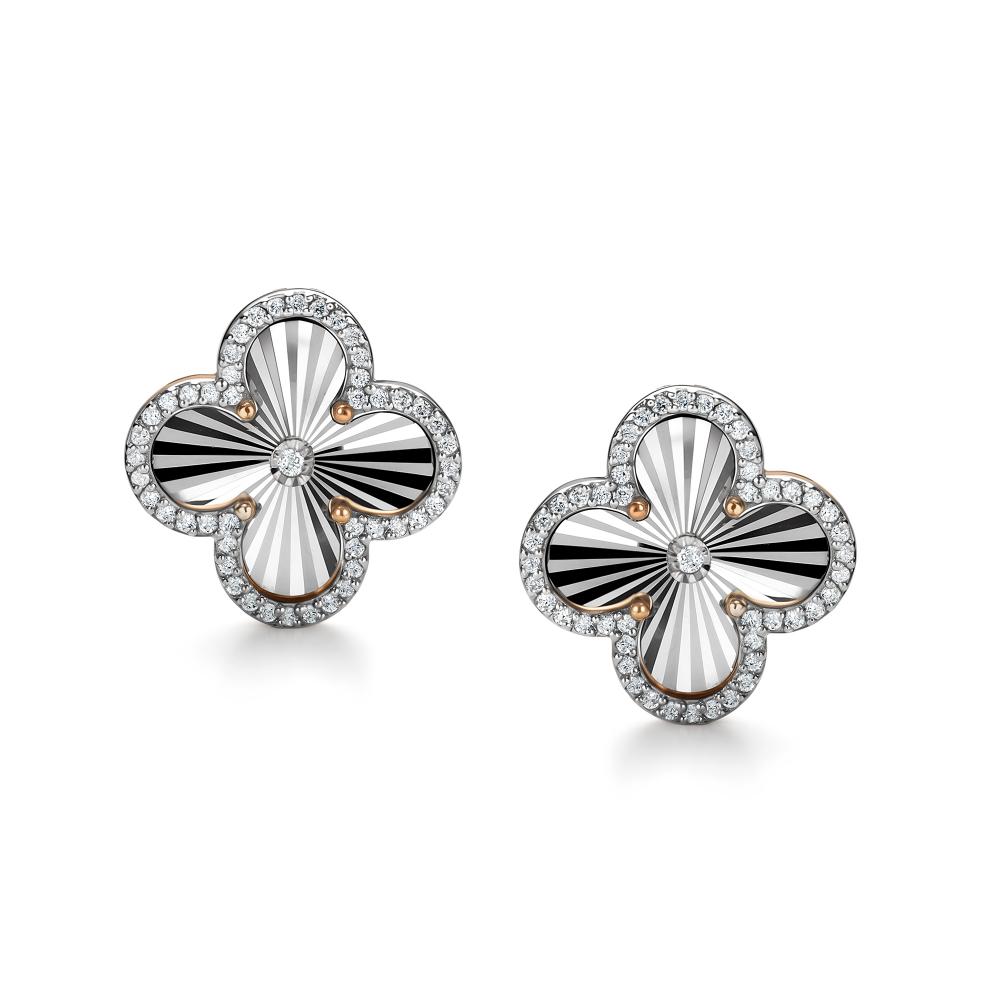 Серьги из золота 26162-100