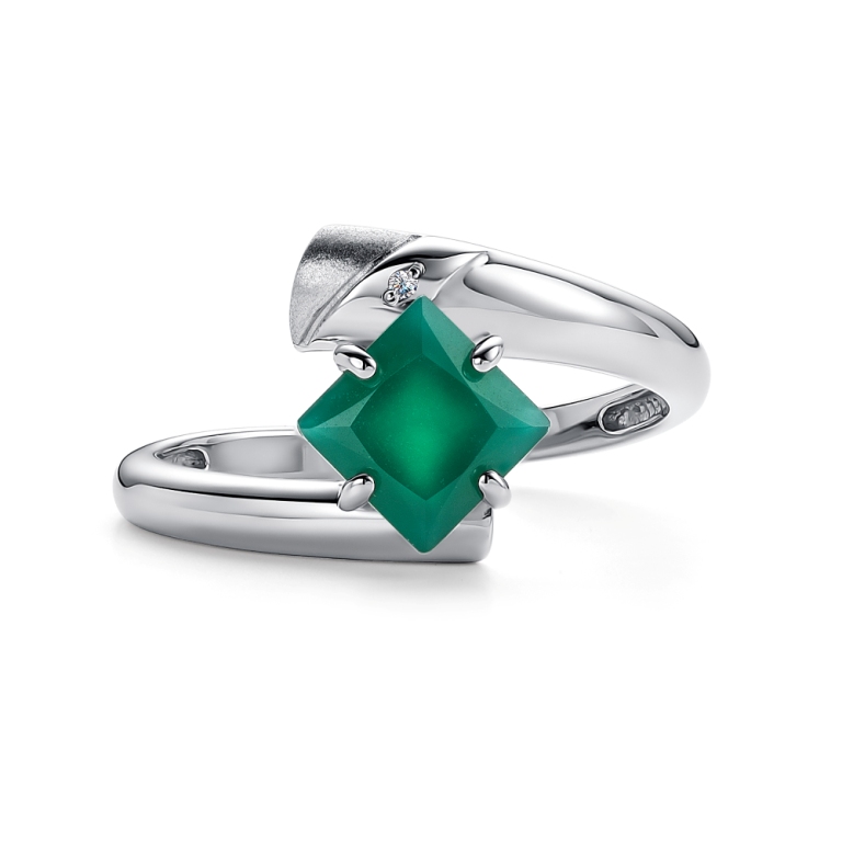 Кольцо из серебра 01-4034/БРАГ-00